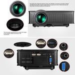 Proiettore LED Home Theater LY-50 1800 lumen 1280x800