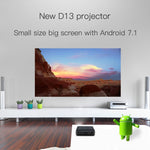 Mini proiettore palmare D13 Android 7.1.2 854x480 LED