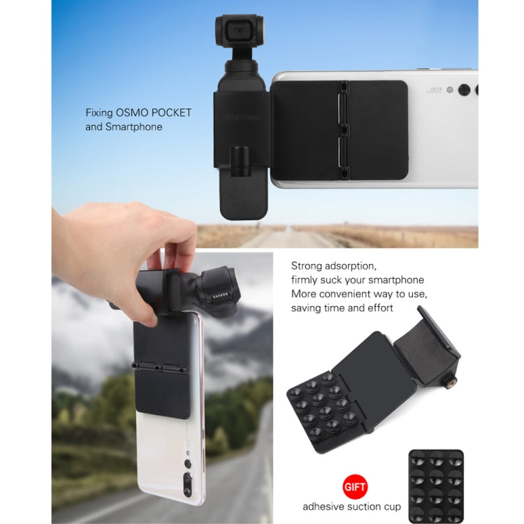 Supporto a ventosa pieghevole per DJI Osmo Pocket