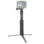 Treppiede monopiede portatile per action camera