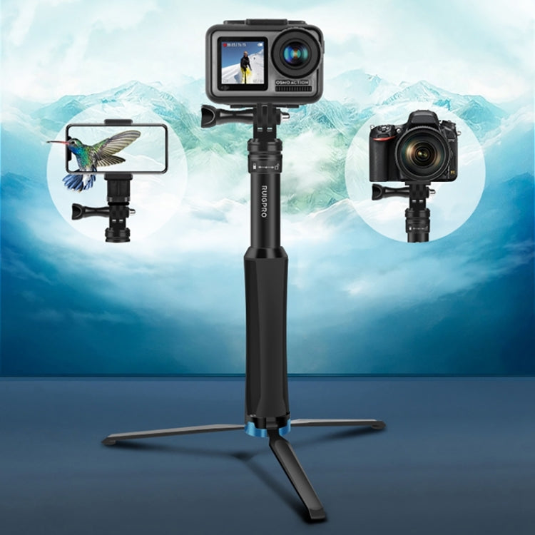 Treppiede monopiede portatile per action camera
