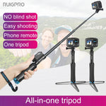 Treppiede monopiede portatile per action camera