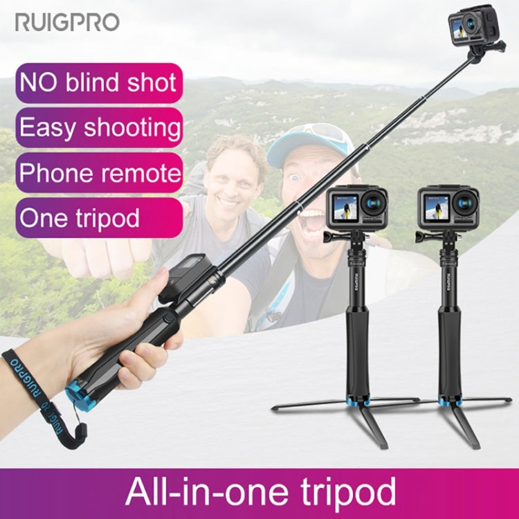 Treppiede monopiede portatile per action camera