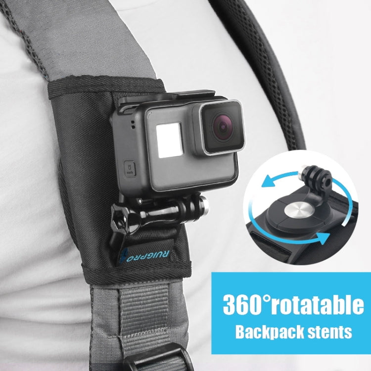 Morsetto clip con vite per GoPro e action camera