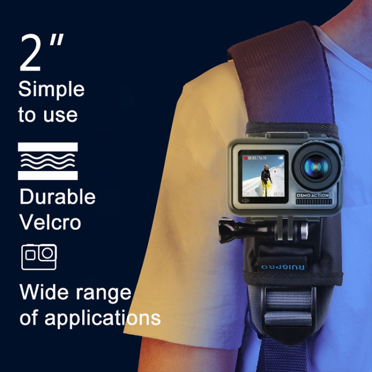 Morsetto clip con vite per GoPro e action camera