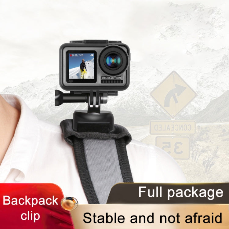 Morsetto clip con vite per GoPro e action camera