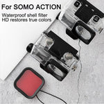 Custodia filtro per lenti colorate compatibile DJI Osmo Action