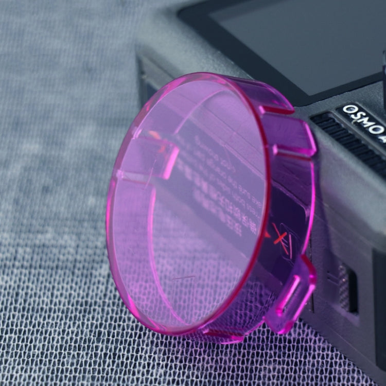 Filtro lenti colorate rotondo a scatto per DJI Osmo Action