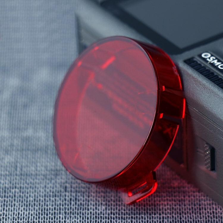 Filtro lenti colorate rotondo a scatto per DJI Osmo Action