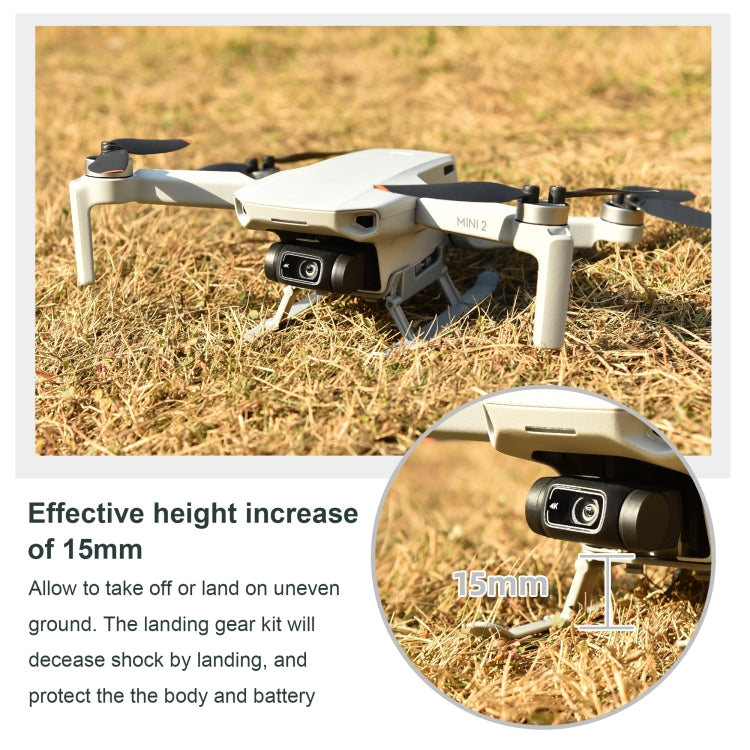 Estensore altezza carrello atterraggio per DJI Mini 2 e Mavic Min