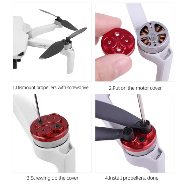 Copertura protettiva motore in metallo per DJI Mavic Mini