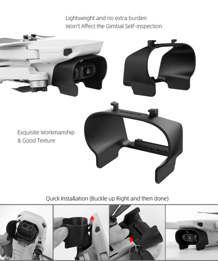 Paraluce antiriflesso per obiettivo DJI Mavic Mini