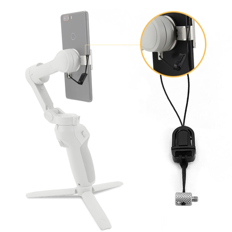 Clip anti-smarrimento con corda per DJI Osmo Mobile 3