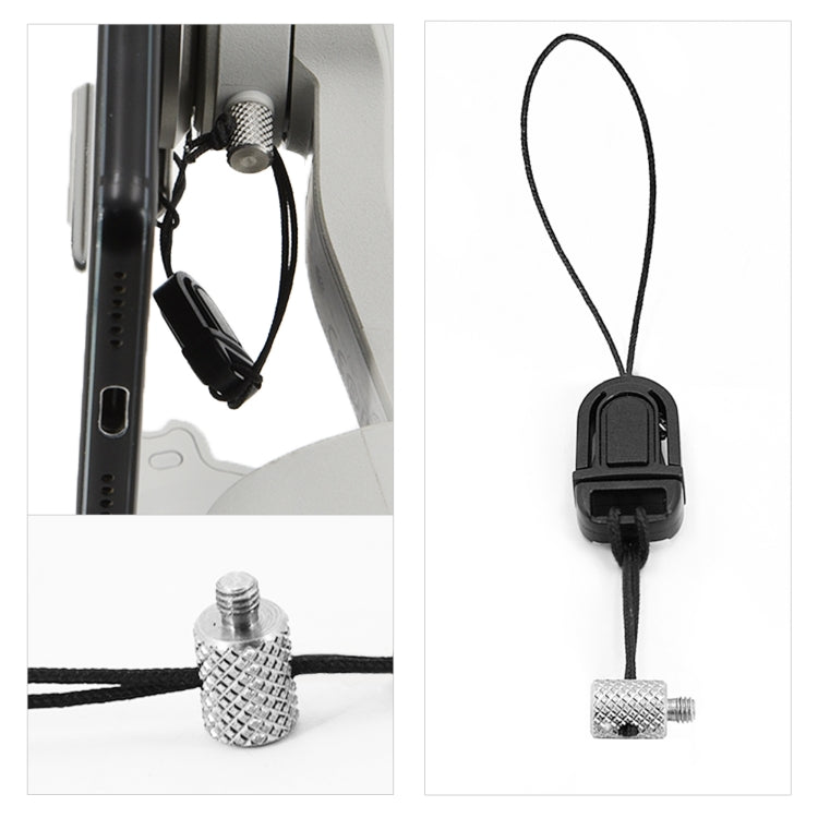 Clip anti-smarrimento con corda per DJI Osmo Mobile 3
