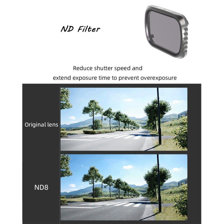 Filtro ND64 per obiettivo DJI Air 2S in alluminio