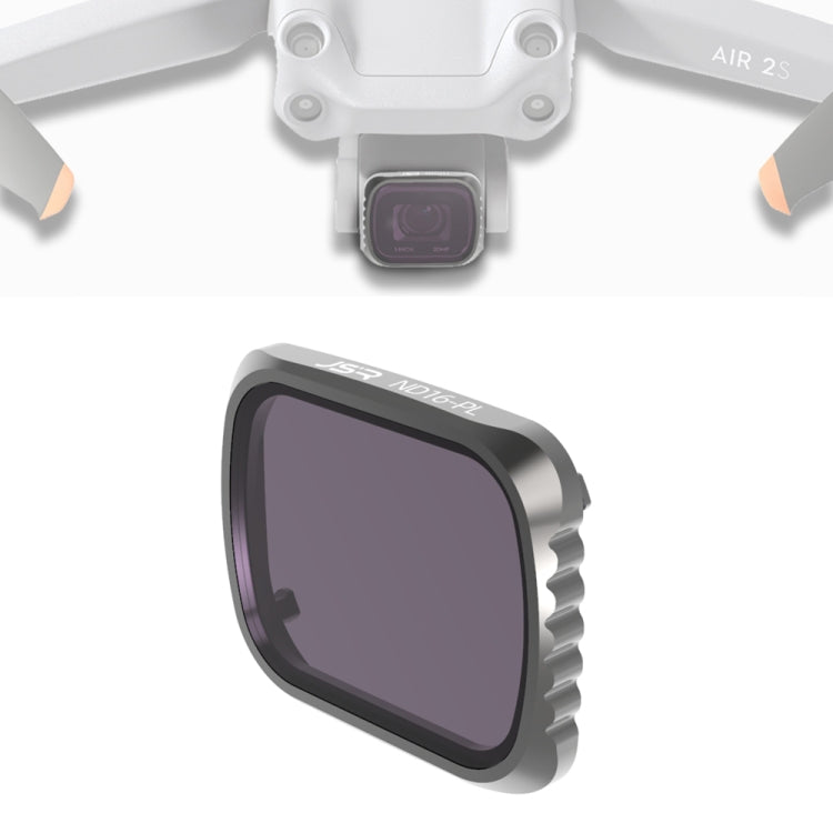 Filtro ND16PL per DJI Air 2S con telaio in alluminio