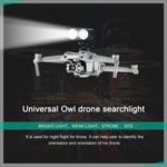 Lampada da volo notturna a forma di gufo per droni DJI