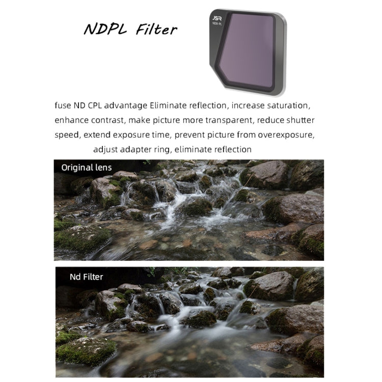 Filtro obiettivo 4 in 1 ND8PL ND16PL ND32PL ND64PL per DJI Mavic