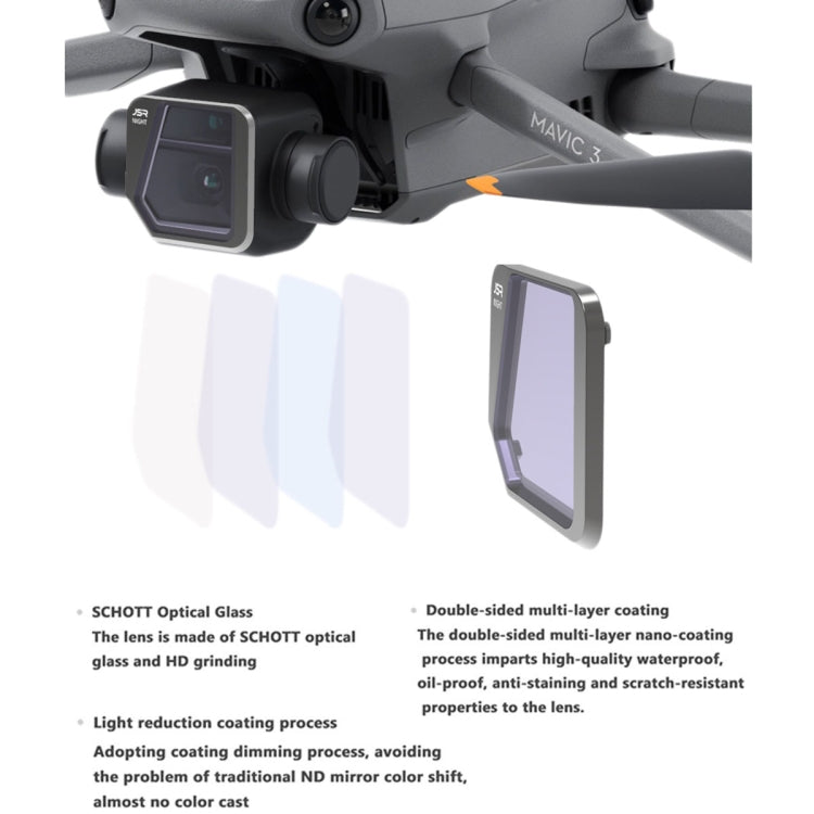 Filtro obiettivo 8 in 1 per DJI Mavic 3