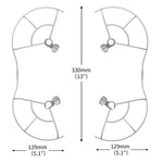 Anello protezione elica drone per DJI Mini 3 Pro
