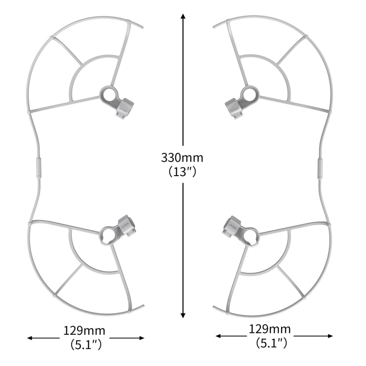 Anello protezione elica drone per DJI Mini 3 Pro