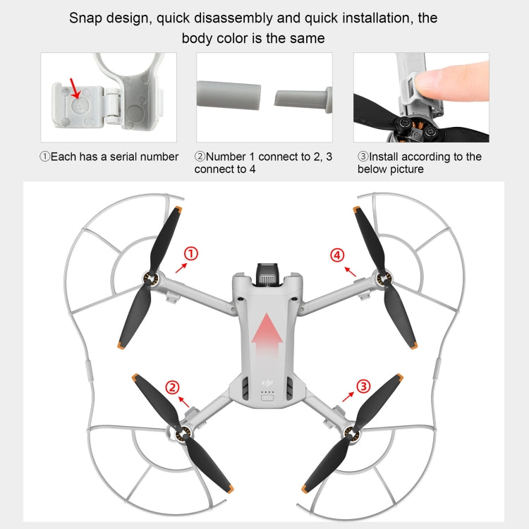 Anello protezione elica drone per DJI Mini 3 Pro