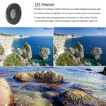 Filtro obiettivo 4 in 1 UV CPL ND16 ND32 per DJI Osmo Action 3