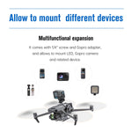 Lanciatore parabolico per DJI Mavic 3 con sistema di lancio aria