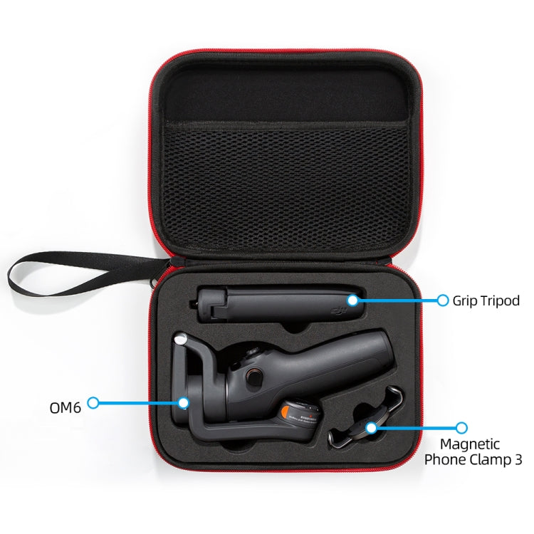 Borsa rigida da viaggio per DJI Osmo Mobile 6 21x16x6 cm