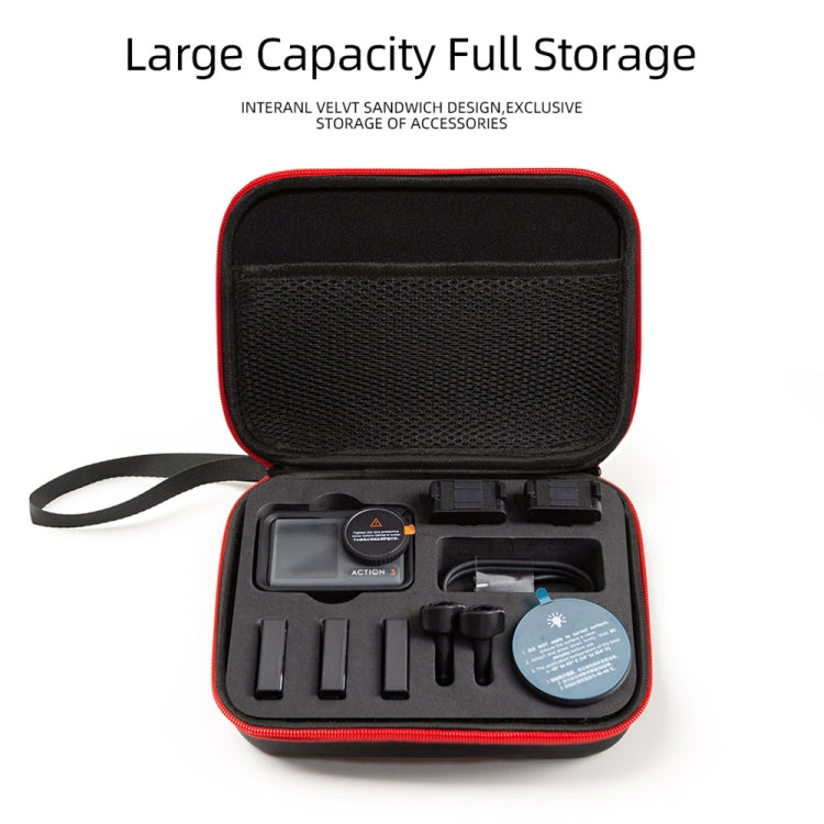 Custodia rigida da trasporto per DJI Osmo Action 3 21x16x6 cm