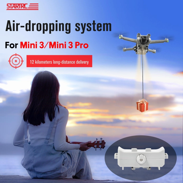Per DJI Mini 3 / Mini 3 Pro STARTRC Staffa parabolica per lanciatore con sistema di lancio dell'aria, For DJI Mini 3 / Mini 3 Pro