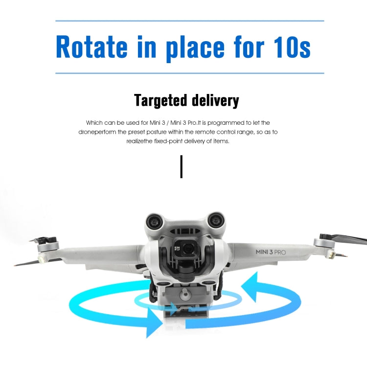 Per DJI Mini 3 / Mini 3 Pro STARTRC Staffa parabolica per lanciatore con sistema di lancio dell'aria, For DJI Mini 3 / Mini 3 Pro
