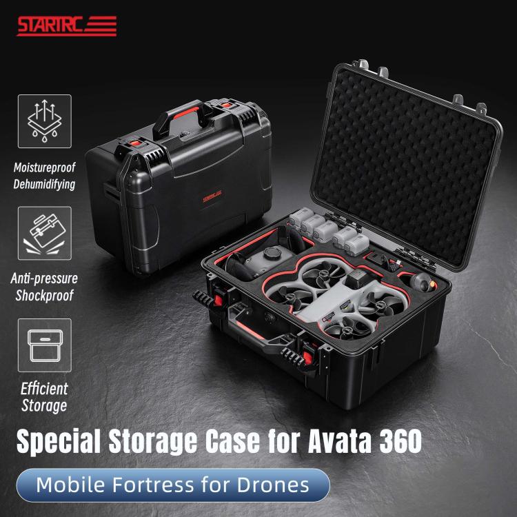 Valigetta impermeabile per DJI Avata 360 con interno sagomato