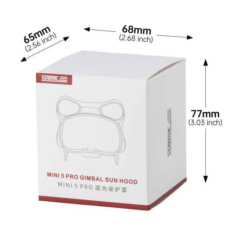 Paraluce antiriflesso per DJI Mini 5 Pro
