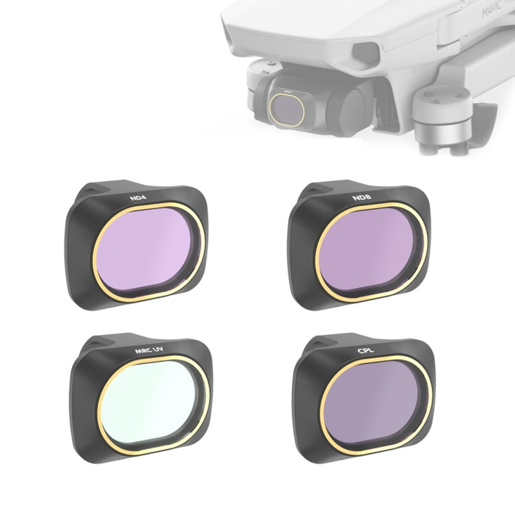 Filtro obiettivo 4 in 1 UV CPL ND4 ND8 per DJI Mavic Mini