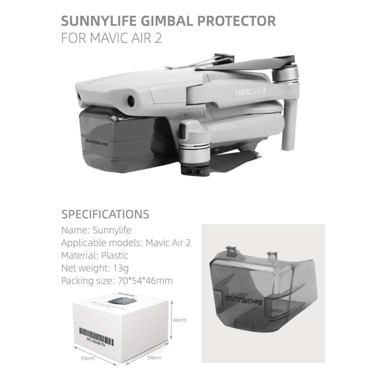 Cappuccio protettivo obiettivo per DJI Mavic Air 2