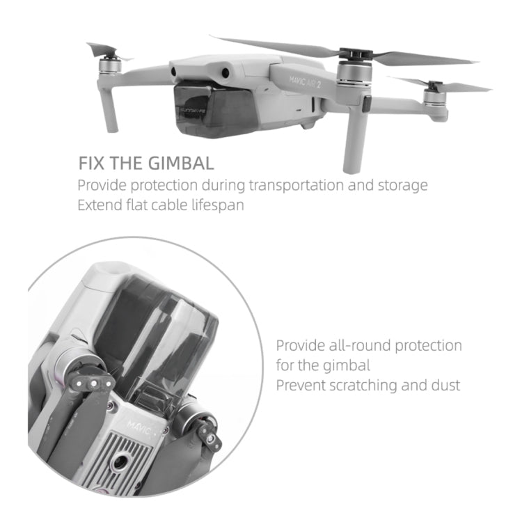 Cappuccio protettivo obiettivo per DJI Mavic Air 2