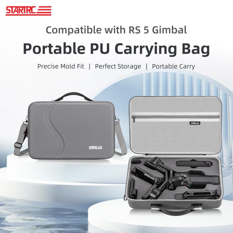 Borsa portaoggetti in PU per DJI RS 5 con scomparti