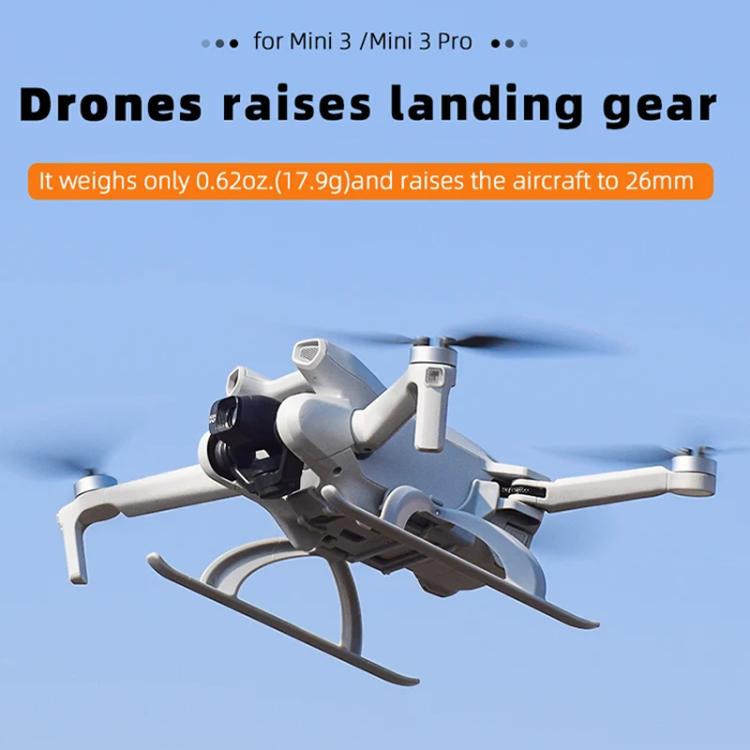 Carrello di atterraggio rialzato pieghevole per DJI Mini 3 / 3 Pr