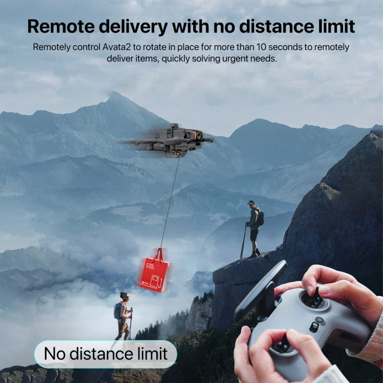 Sistema di lancio parabolico per DJI Avata 2