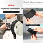 Clip universale per zaino STARTRC con chiusura a strappo