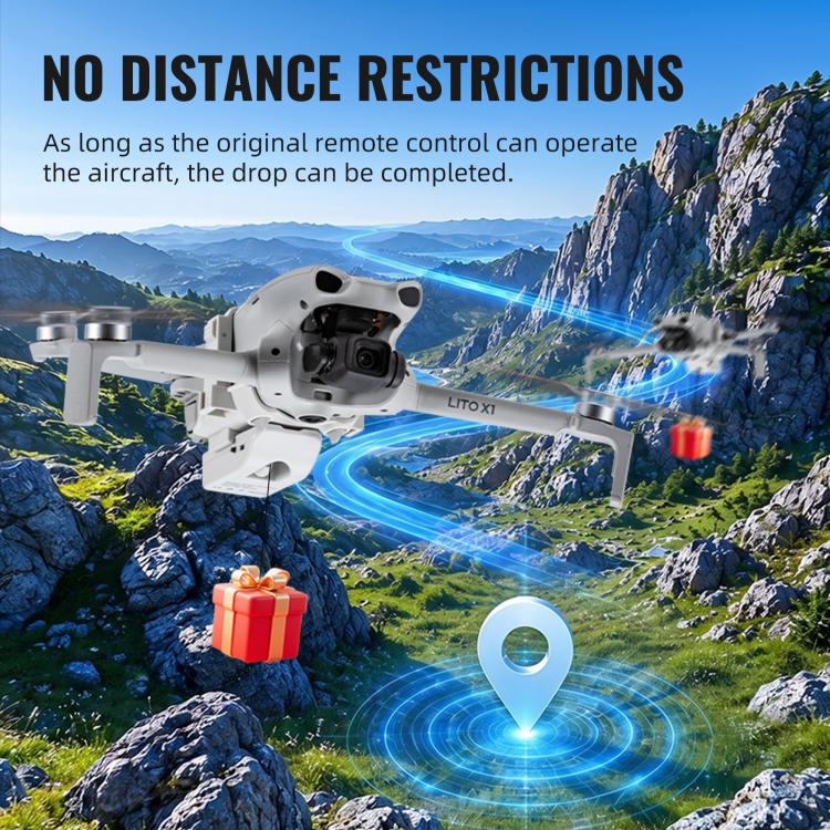 Lanciatore parabolico per DJI Lito 1 e X1