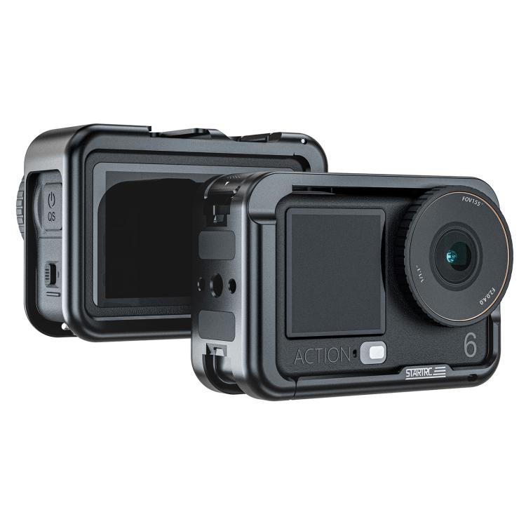 Telaio in metallo con attacco a slitta per DJI Osmo Action 6