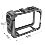 Telaio in metallo con attacco a slitta per DJI Osmo Action 6