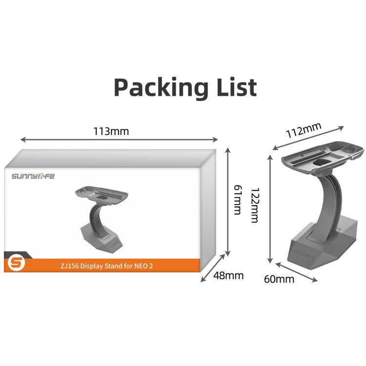 Supporto da tavolo per drone DJI Neo 2 in plastica