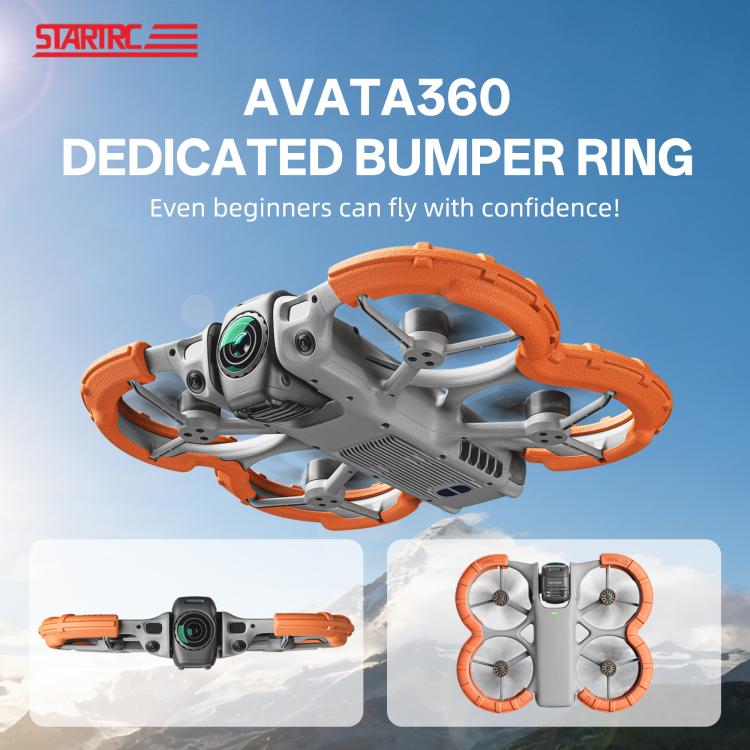 Paraurti protezione eliche per DJI Avata 360 arancione