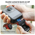 Supporto magnetico regolabile per DJI Osmo 360 e Action 5 Pro