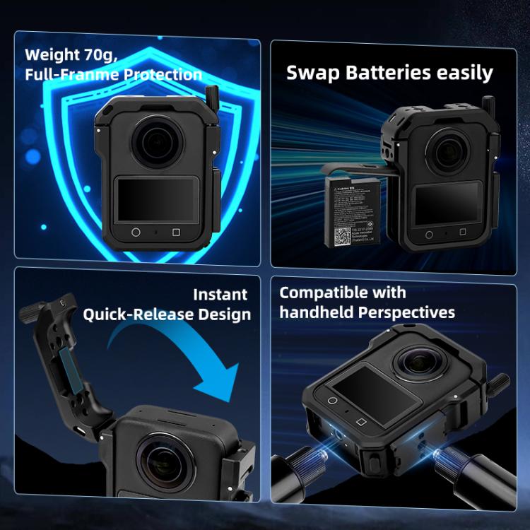 Telaio espansione metallo YELANGU per DJI Osmo 360