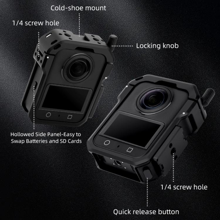 Telaio espansione metallo YELANGU per DJI Osmo 360