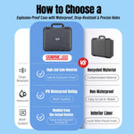 Valigetta portatile impermeabile per DJI Neo 2